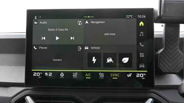 Dacia Bigster - infotainment